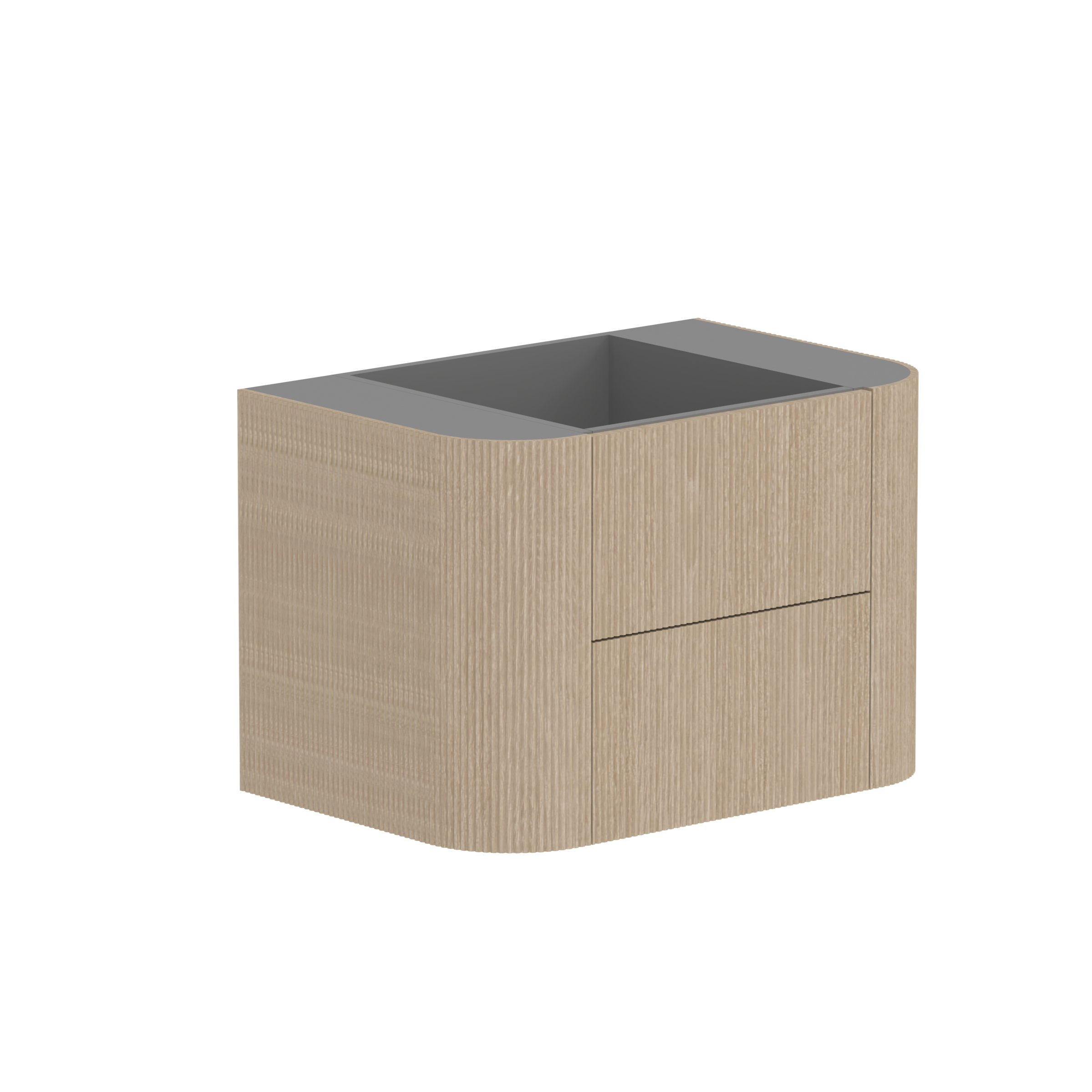 ADP Thirroul Curved Wall Hung Vanity