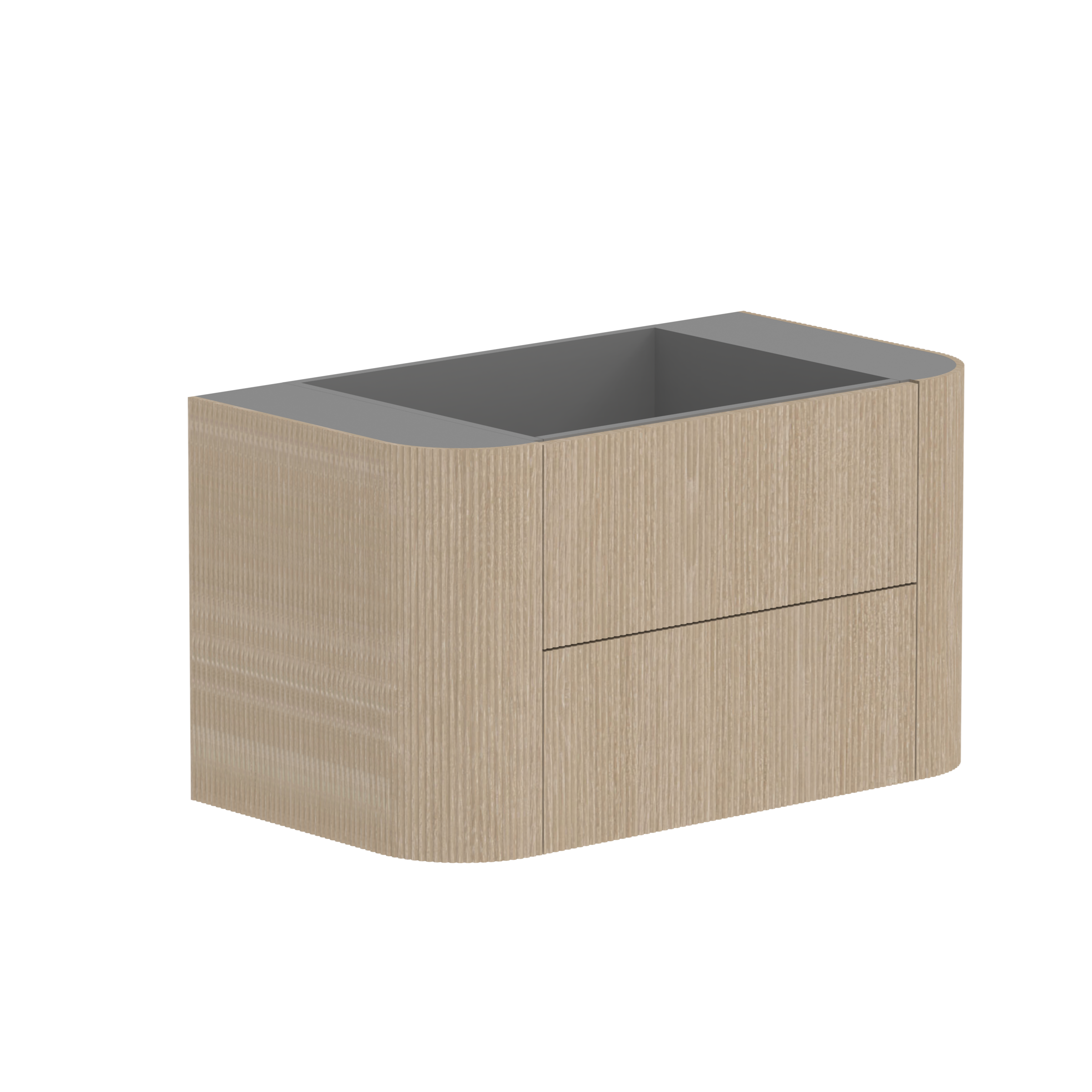 ADP Thirroul Curved Wall Hung Vanity