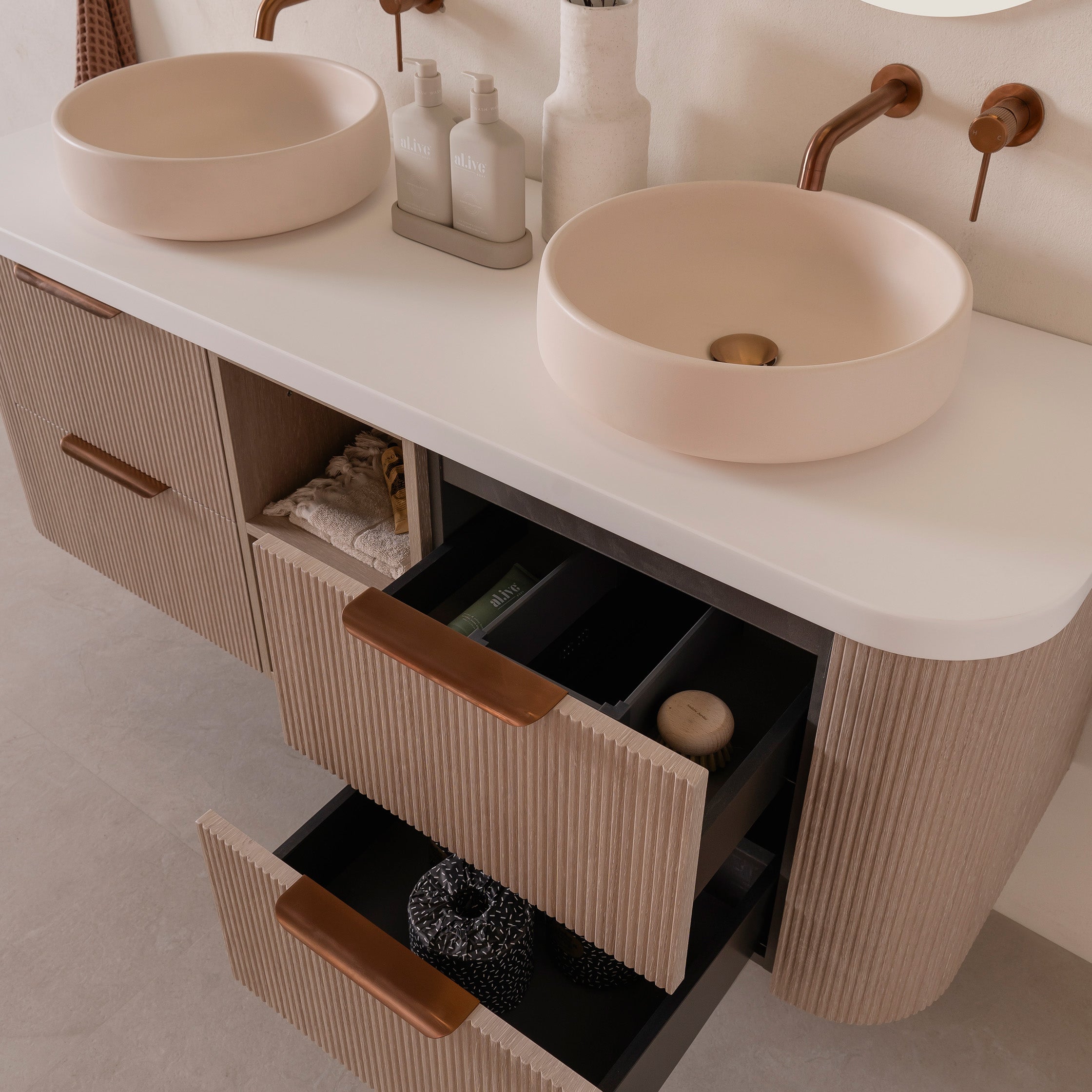 ADP Thirroul Modular Customized Wall Hung Vanity