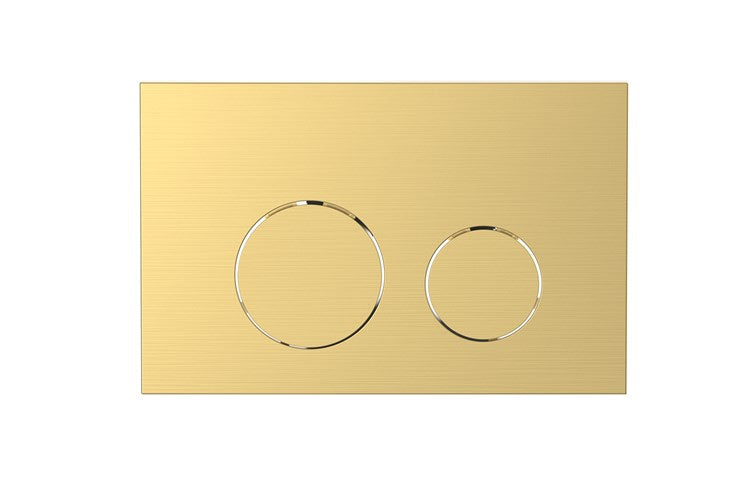 ADP Toilet Flush Button Brushed Gold