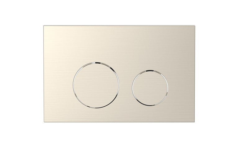 ADP Toilet Flush Button Brushed Nickel