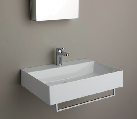 Studio Bagno Shard 60 towel rail - chrome