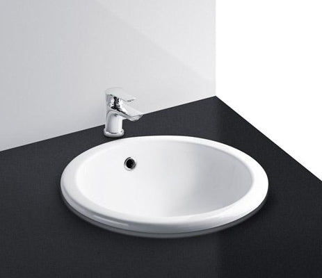 Studio Bagno Tris inset basin NTH - Matte White