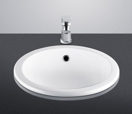 Studio Bagno Tris inset basin NTH - Matte White