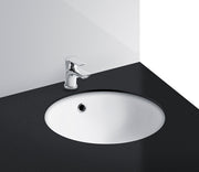 Studio Bagno Tris undercounter basin NTH - Matte White