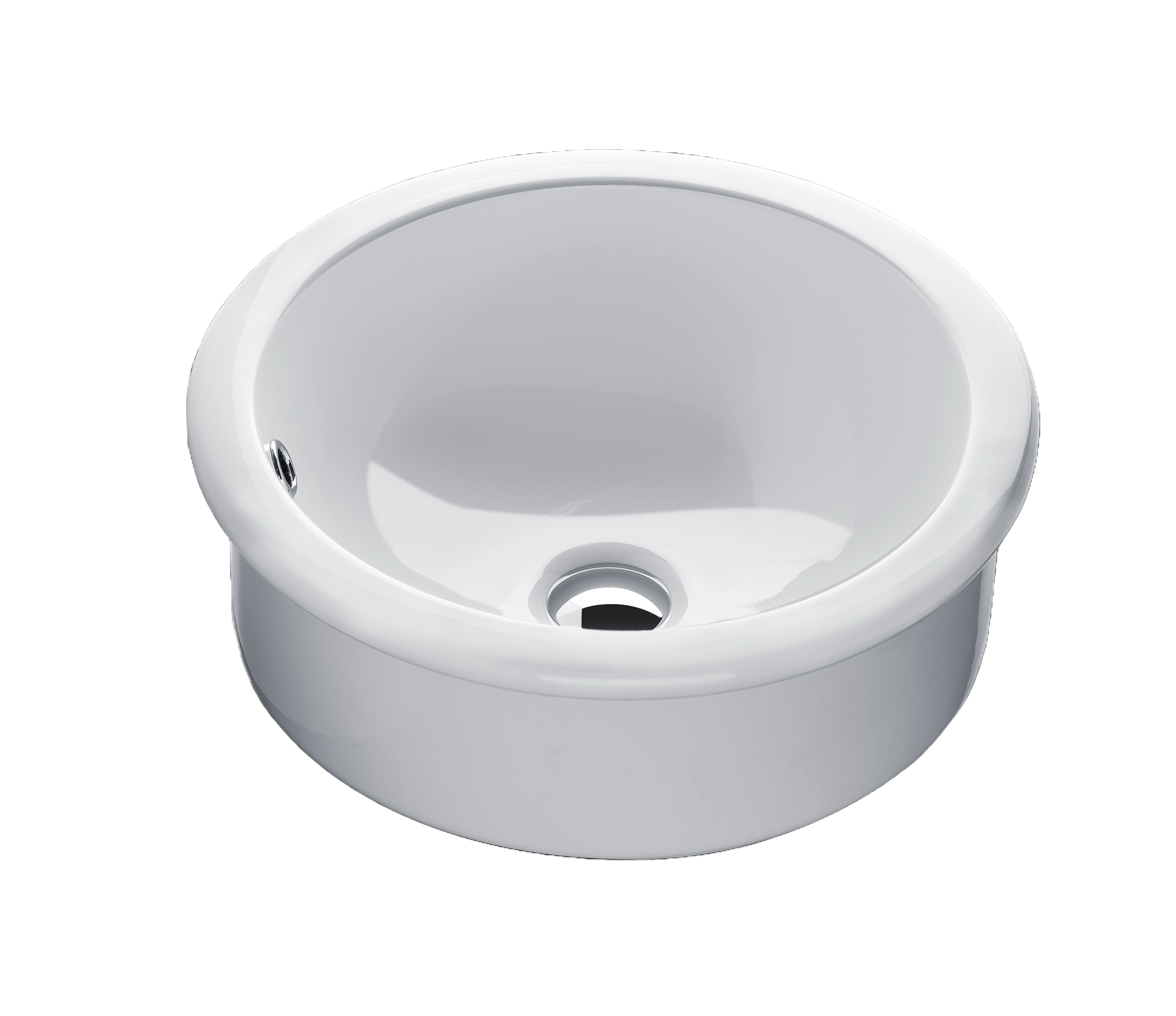 Studio Bagno Tris Bench Basin NTH, Gloss White