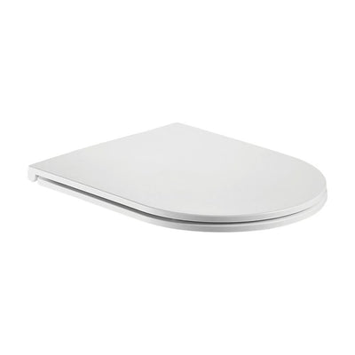 Fienza Slim Seat for K002 Toilet 460x360x30mm, Gloss White