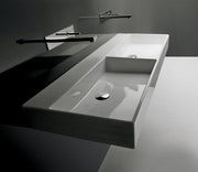 Unlimited 120 V2 Double Bowl Bench Wall Basin NTH