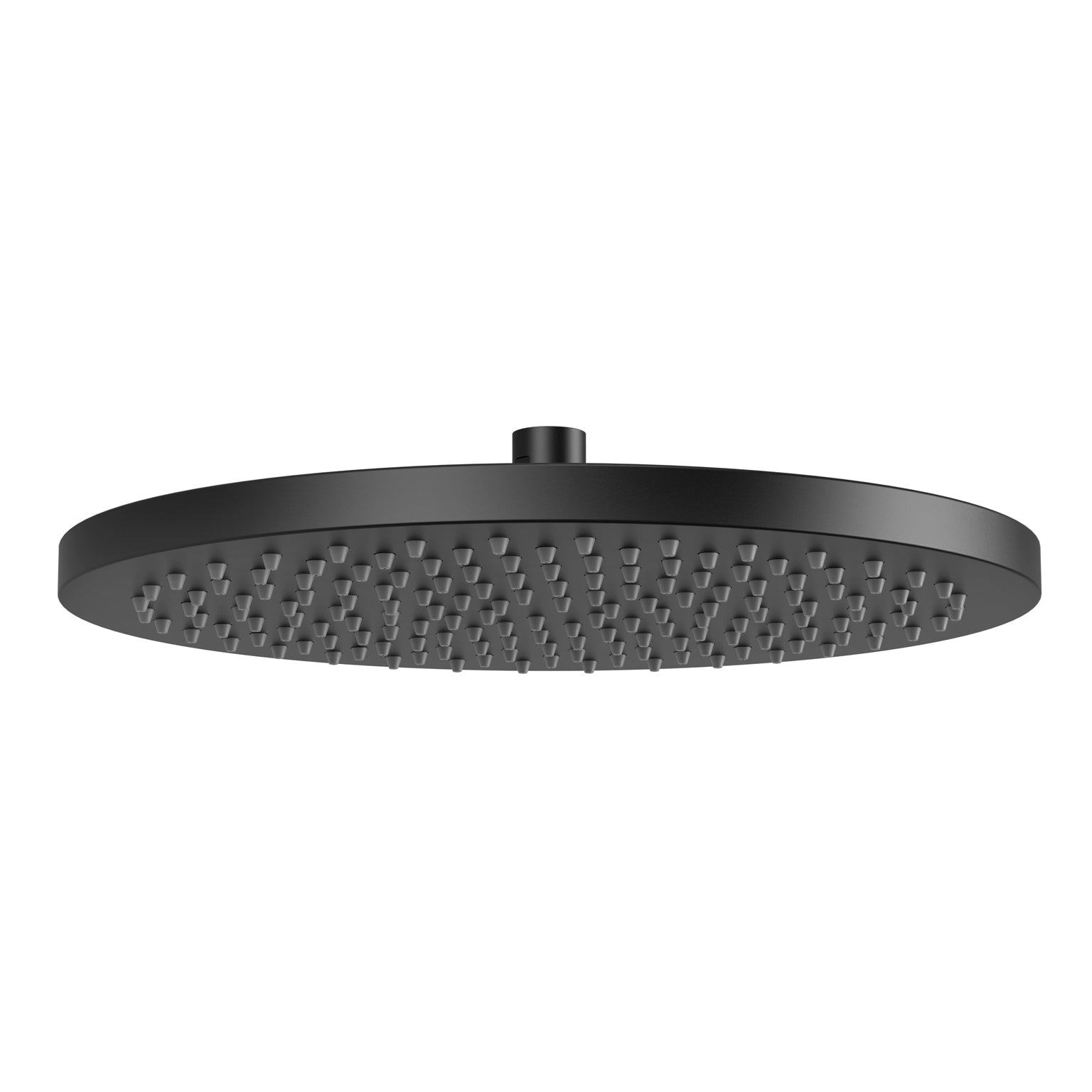Phoenix Vivid Shower Rose 300mm Round, Matte Black