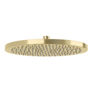 Phoenix Vivid Shower Rose 300mm Round, Brushed Gold