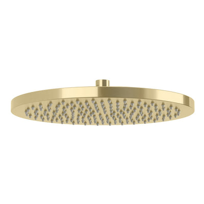 Phoenix Vivid Shower Rose 300mm Round, Brushed Gold