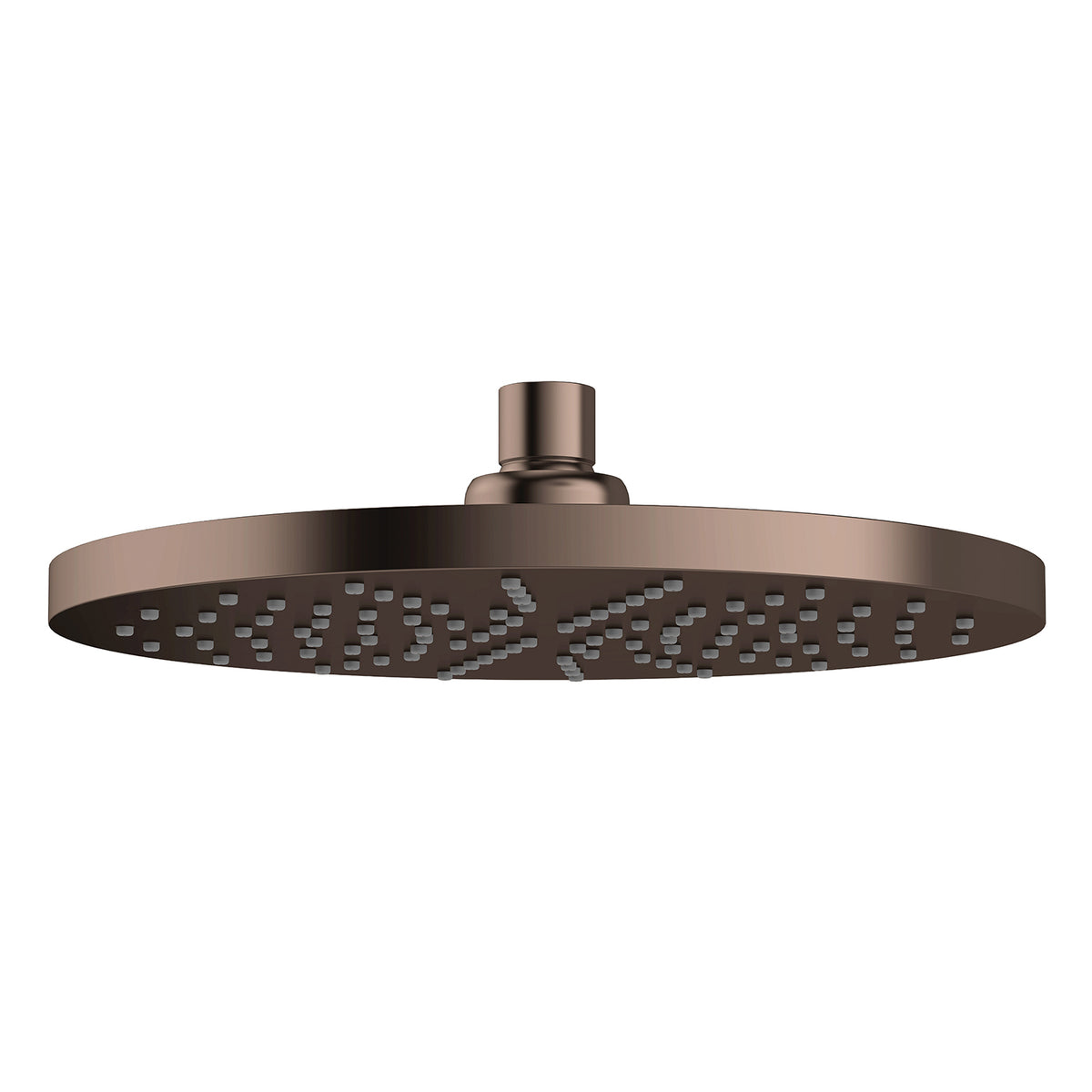 Phoenix Vivid Shower Rose 230mm Round, Brushed Bronze