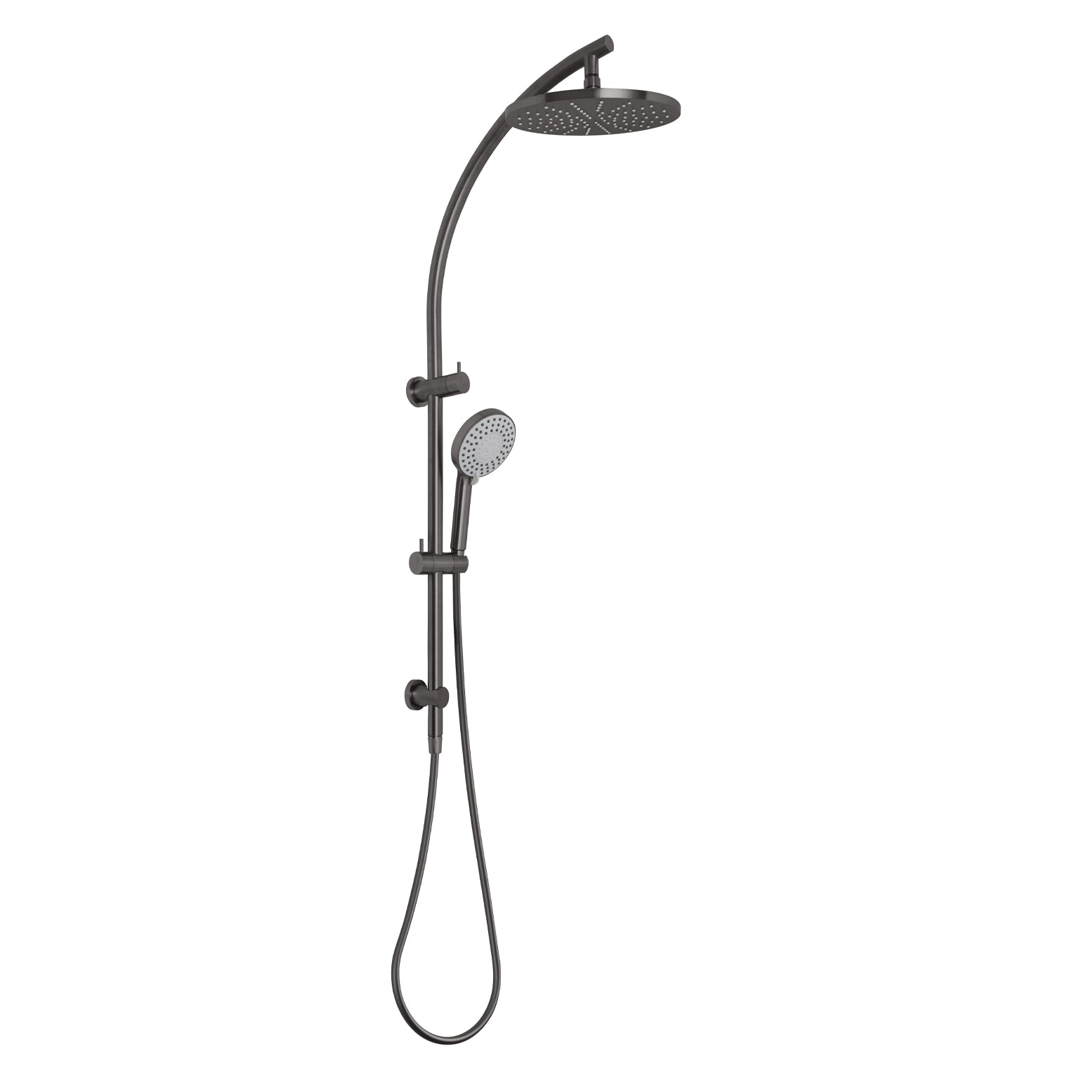 Phoenix Vivid Twin Shower, Brushed Nickel
