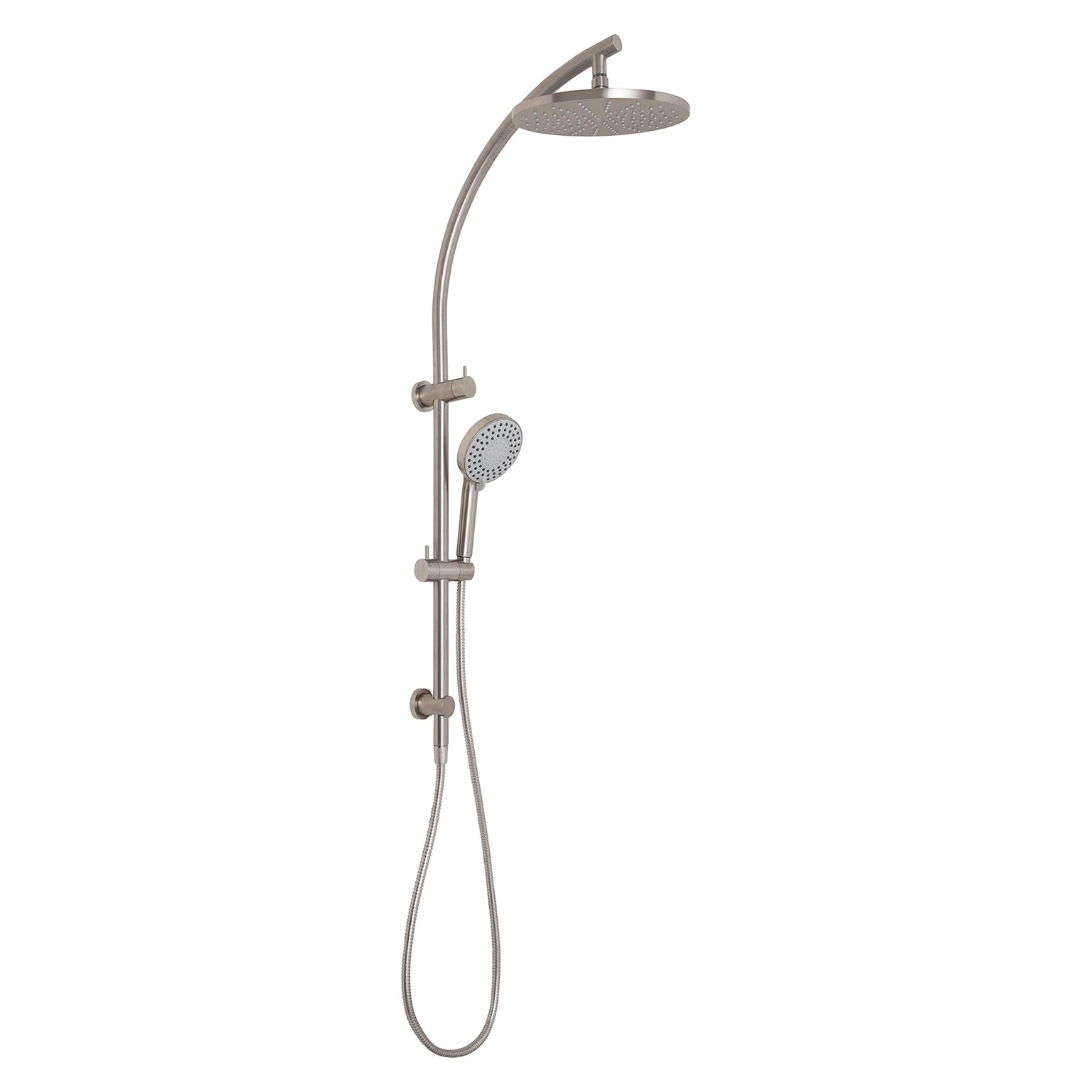 Phoenix Vivid Twin Shower, Brushed Nickel