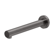 Phoenix Vivid Wall Bath Outlet 200mm, Brushed Carbon