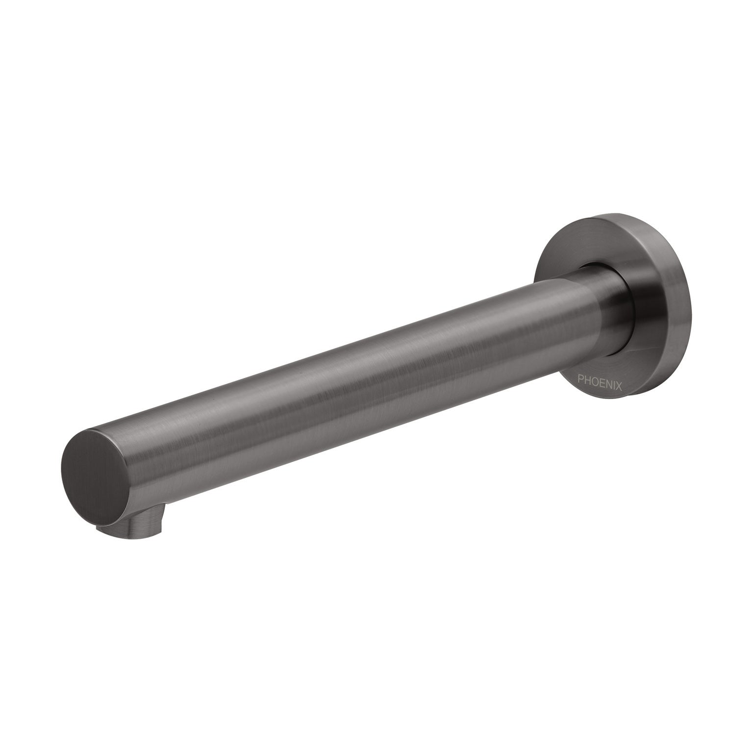 Phoenix Vivid Wall Bath Outlet 200mm, Matte Black