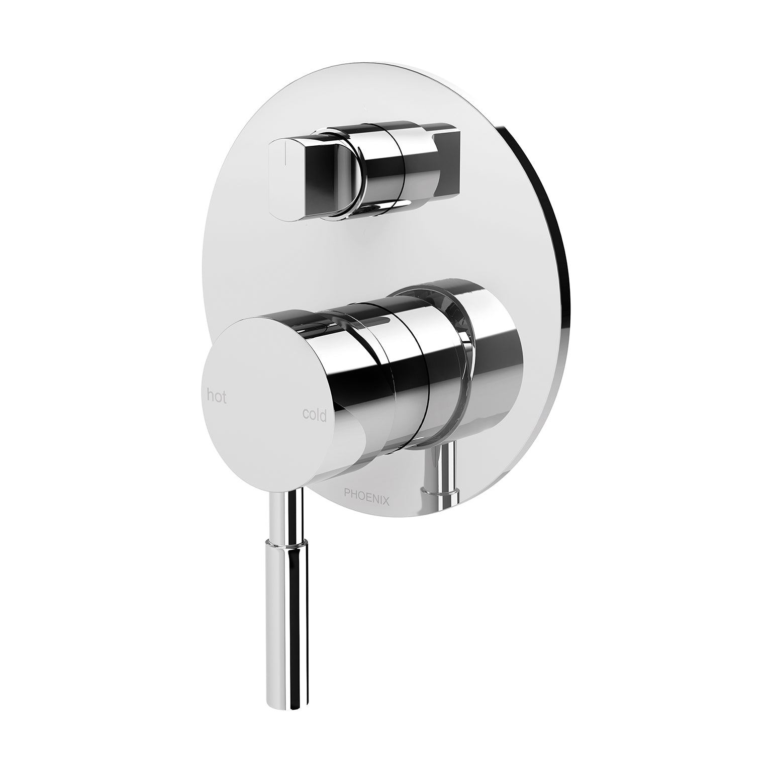 Phoenix Vivid Shower / Bath Diverter Mixer, Chrome