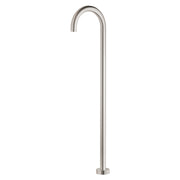 Phoenix Vivid Floor Mounted Bath Outlet 940mm, Brushed Nickel