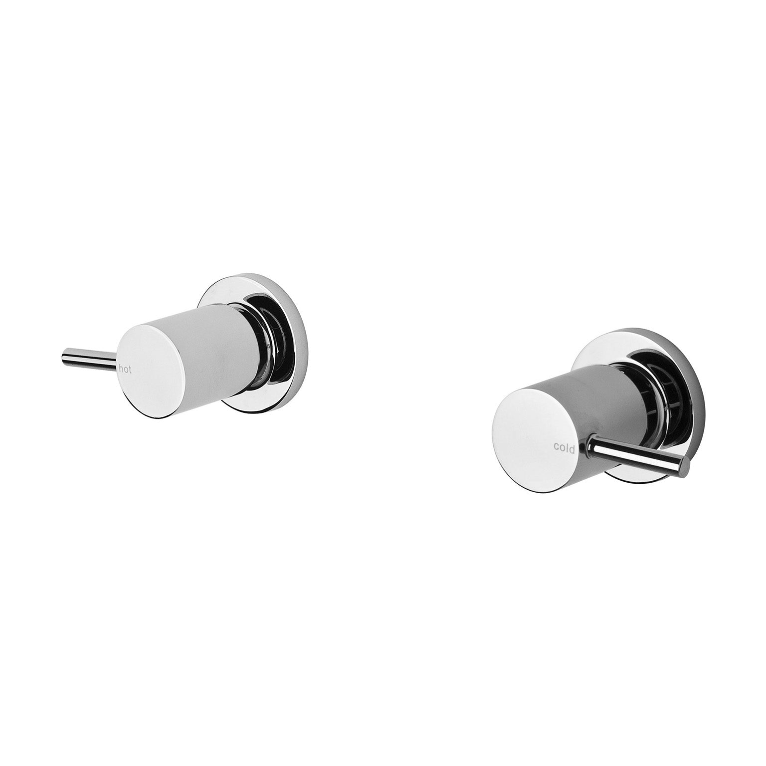 Phoenix Vivid Pin Lever Wall Top Assemblies, Chrome