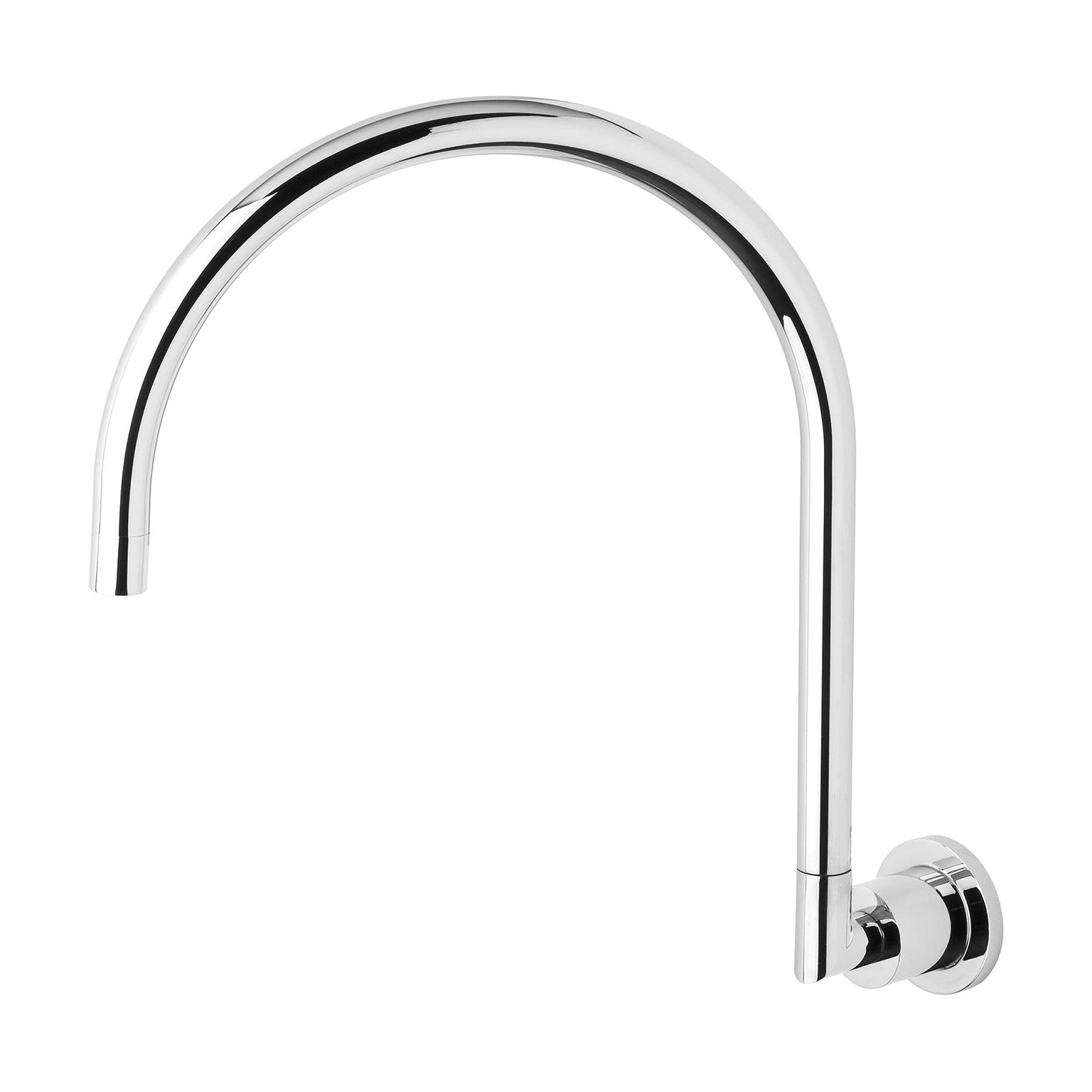 Phoenix Vivid Pin Lever Wall Sink Outlet 200mm Gooseneck, Chrome