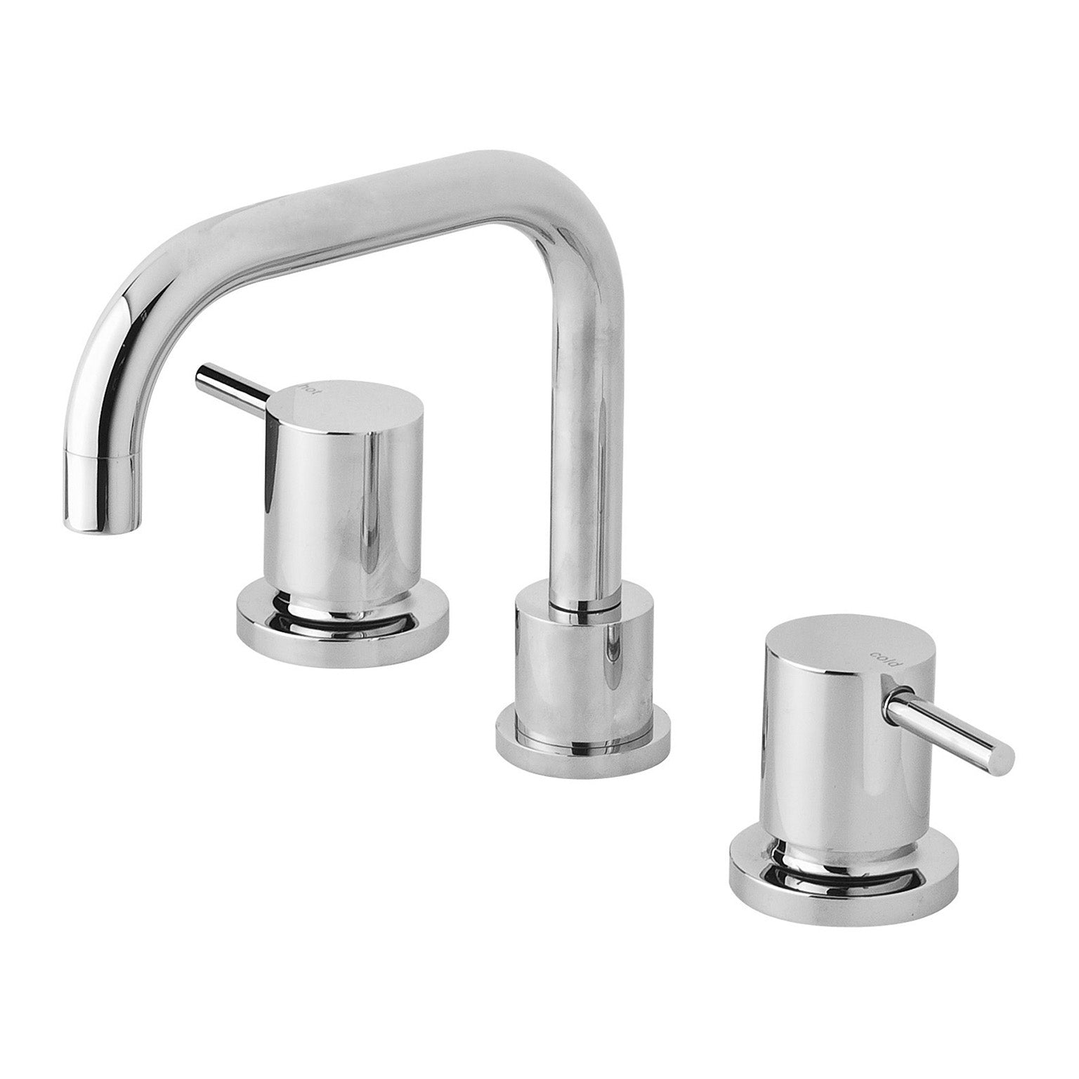 Phoenix Vivid Pin Lever Basin Set Swivel Squareline Outlet, Chrome