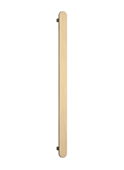 Thermogroup Thermorail Flat/Pill 12Volt Vertical Bar 900x50x50mm 20Watts, Brushed Brass