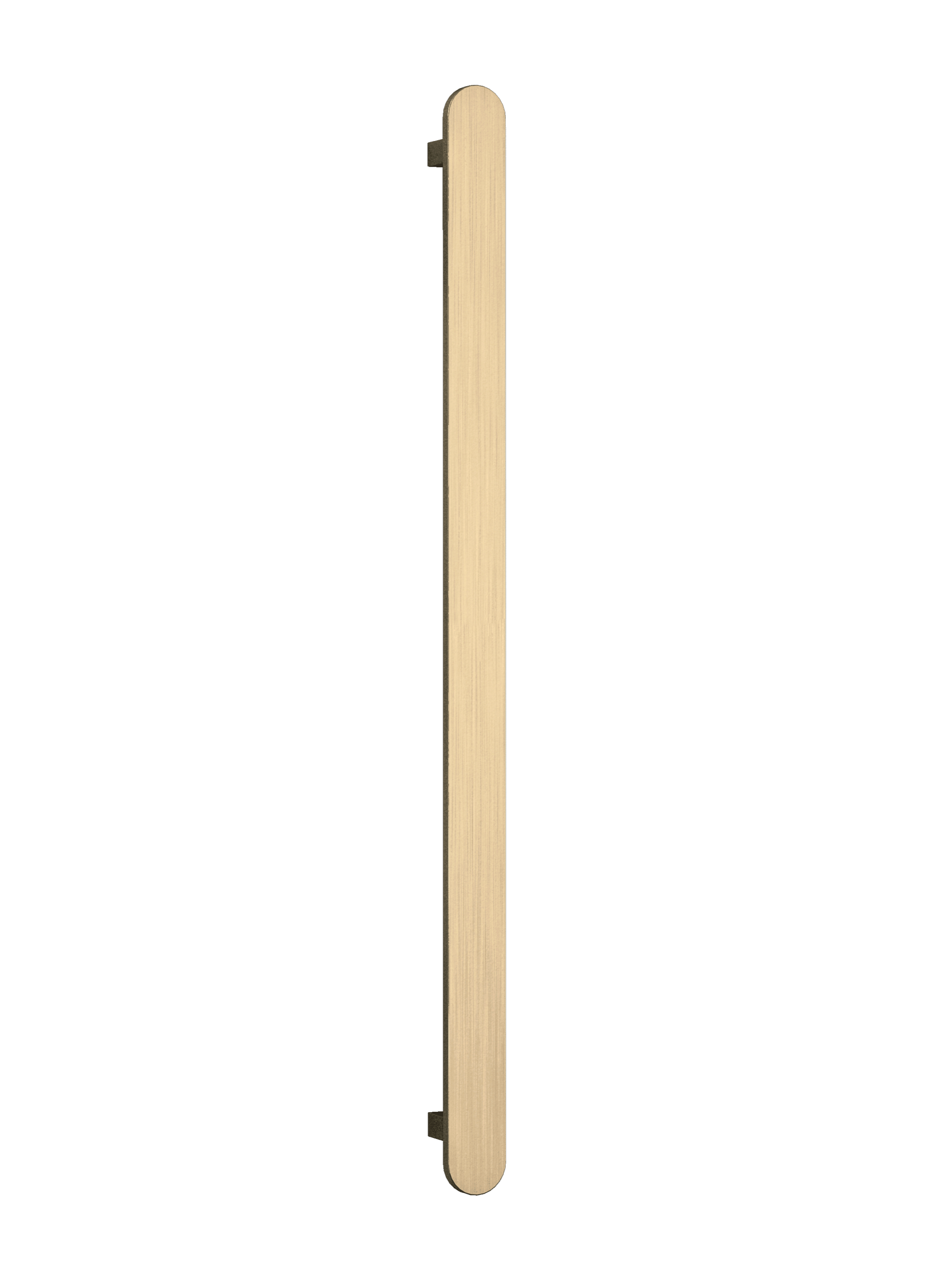 Thermogroup Thermorail Flat/Pill 12Volt Vertical Bar 900x50x50mm 20Watts, Brushed Brass