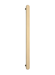 Thermogroup Thermorail Flat/Pill 12Volt Vertical Bar 900x50x50mm 20Watts, Brushed Brass
