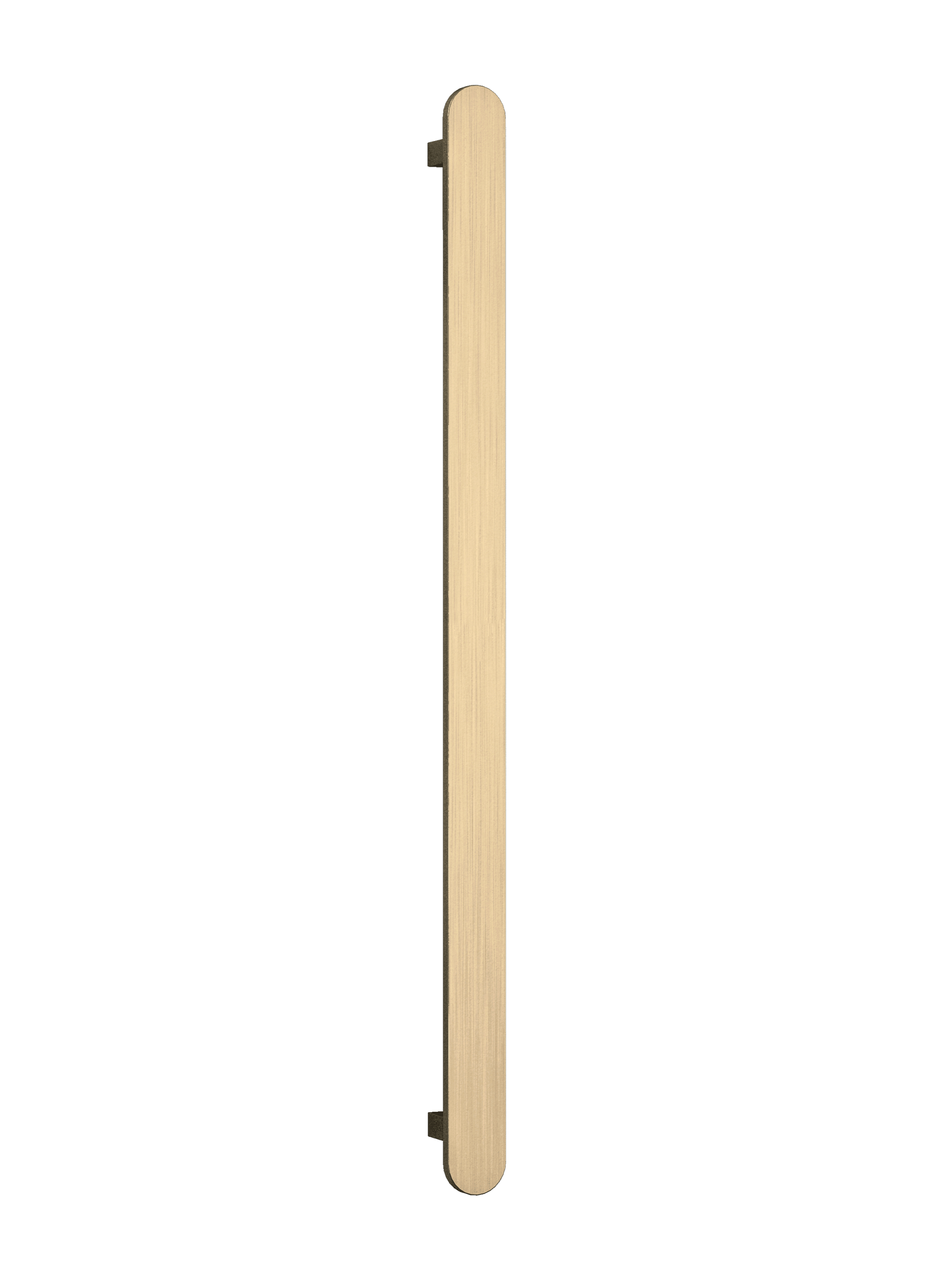 Thermogroup Thermorail Flat/Pill 12Volt Vertical Bar 900x50x50mm 20Watts, Brushed Brass