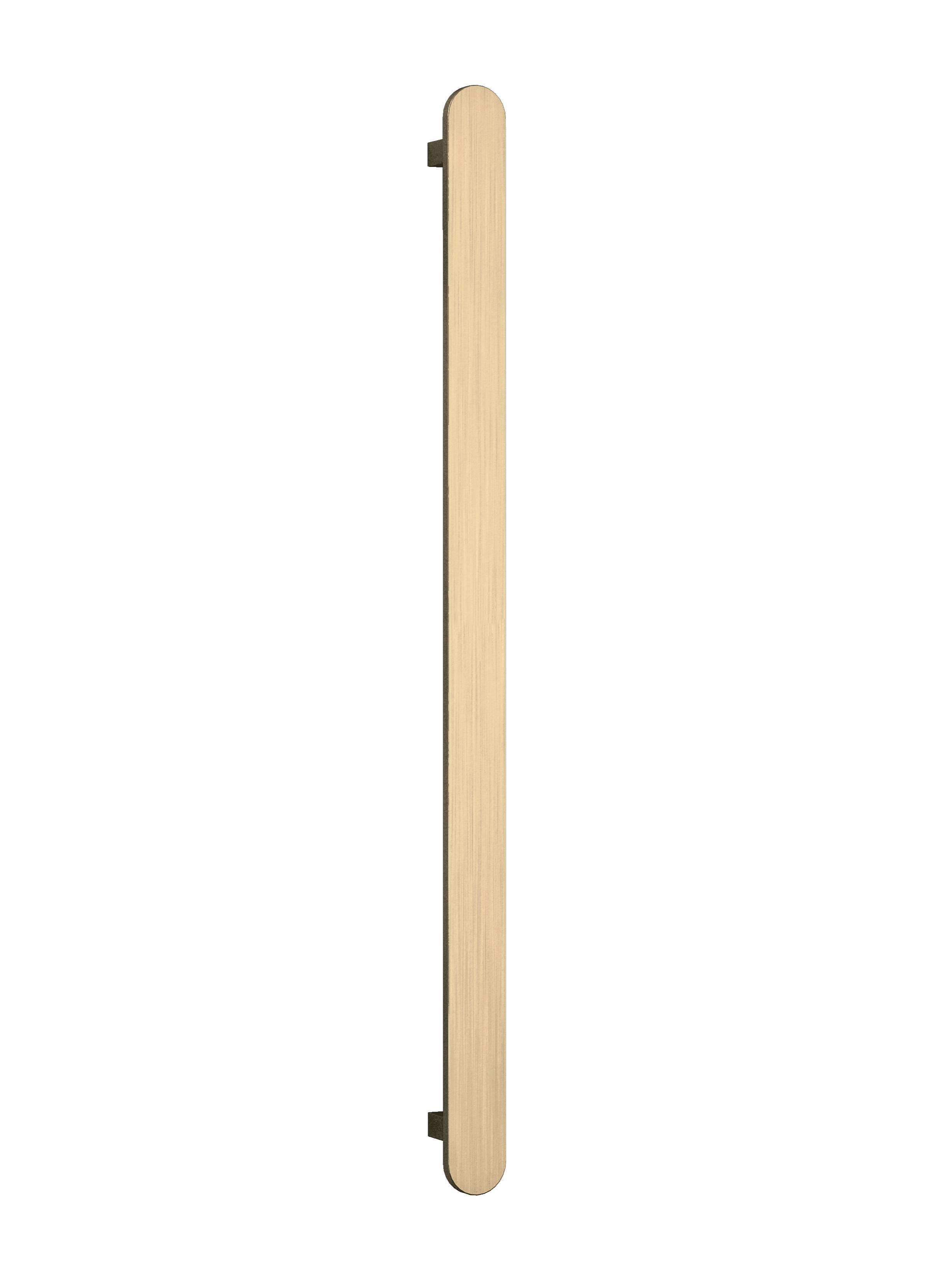 Thermogroup Thermorail Flat/Pill 12Volt Vertical Bar 900x50x50mm 20Watts, Brushed Brass