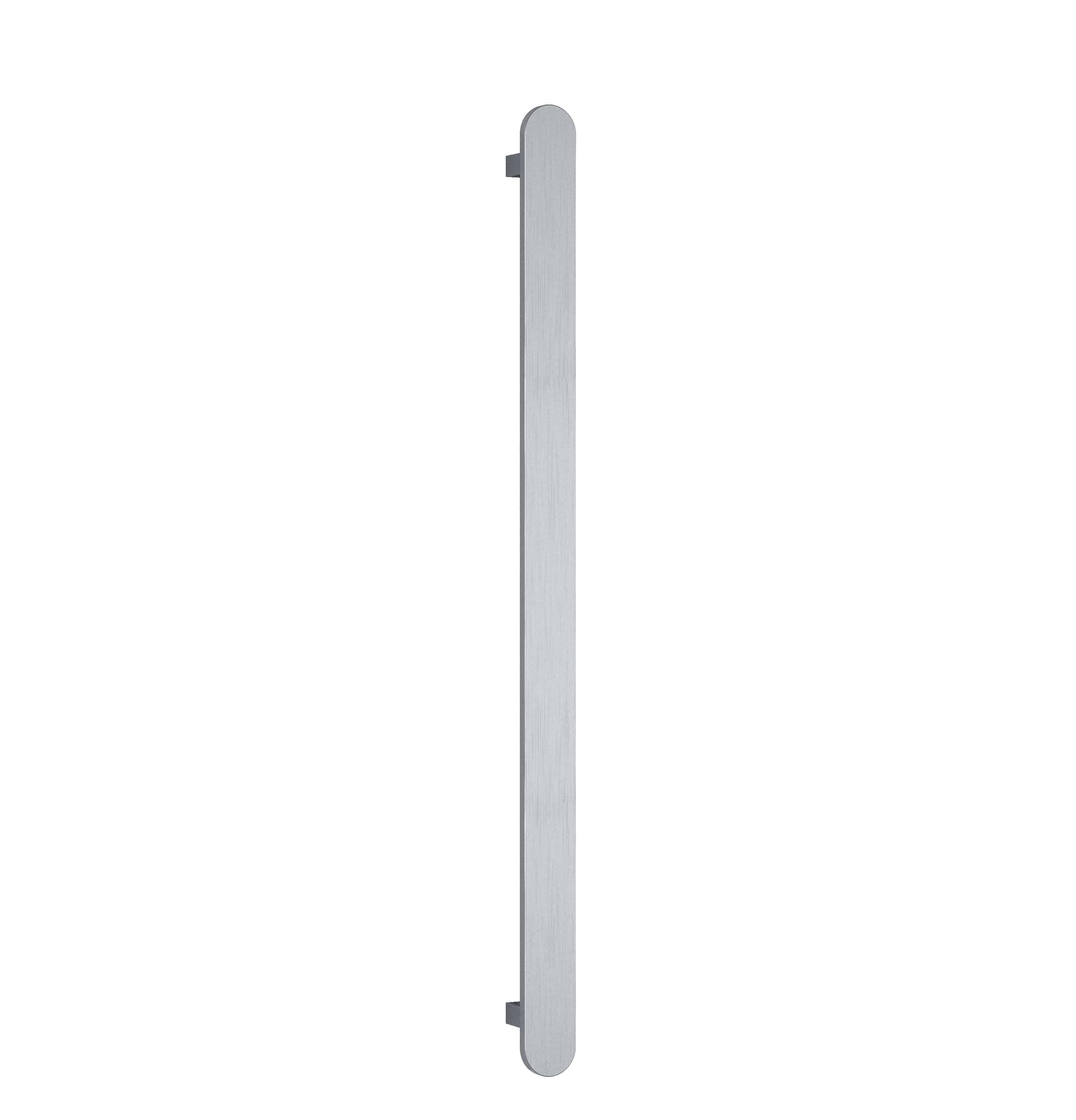 Thermogroup Thermorail Flat/Pill 12Volt Vertical Bar 900x50x50mm 20Watts - Brushed, Brushed Stainless Steel