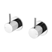 Phoenix Vivid Slimline Wall Top Assemblies 15mm Extended Spindles, Chrome
