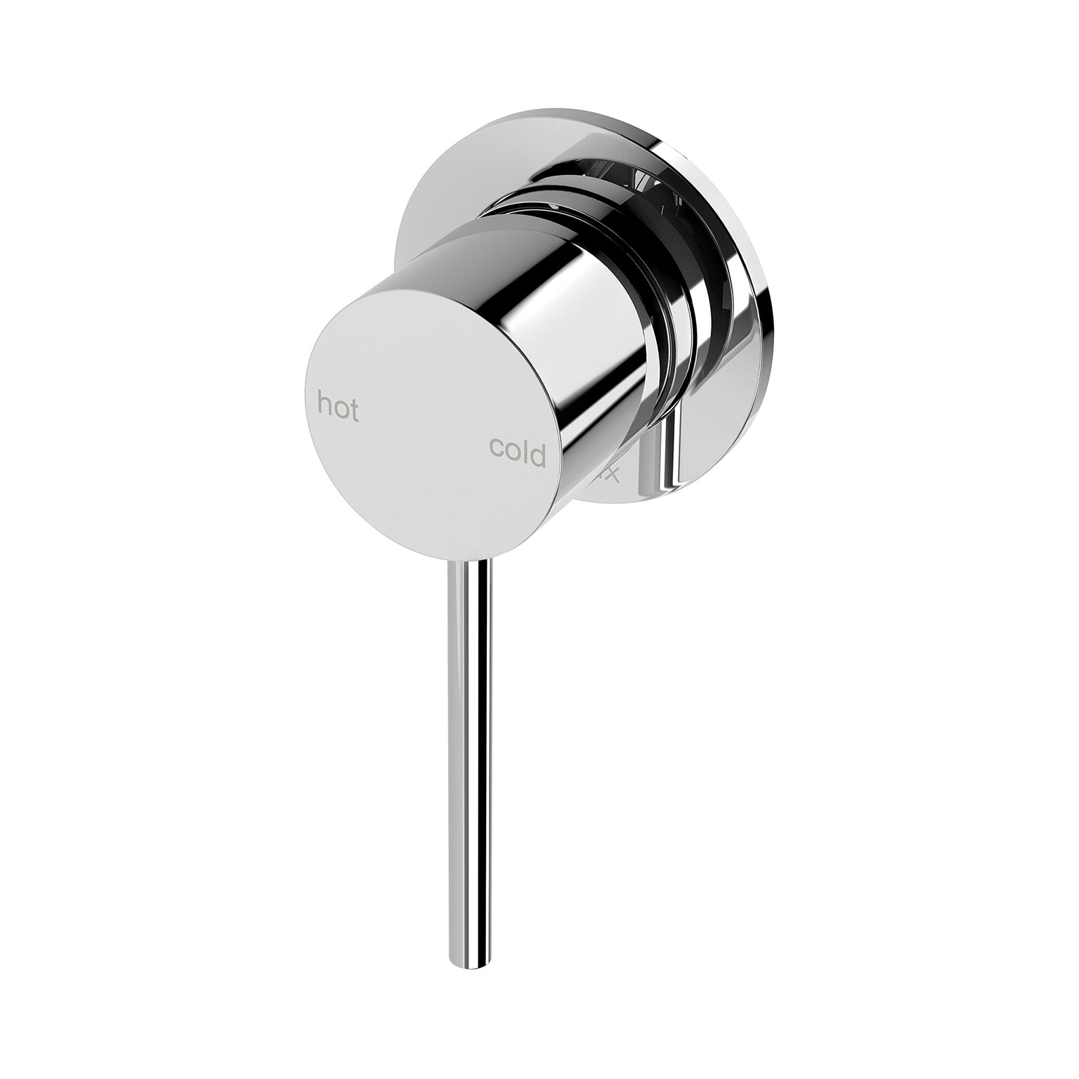 Phoenix Vivid Slimline SwitchMix Shower / Wall Mixer 60mm Backplate, Chrome