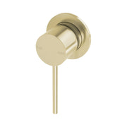Phoenix Vivid Slimline SwitchMix Shower / Wall Mixer 60mm Backplate, Brushed Gold