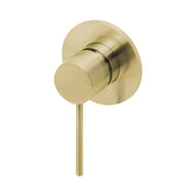 Phoenix Vivid Slimline SwitchMix Shower / Wall Mixer Fit-Off Kit, Brushed Gold