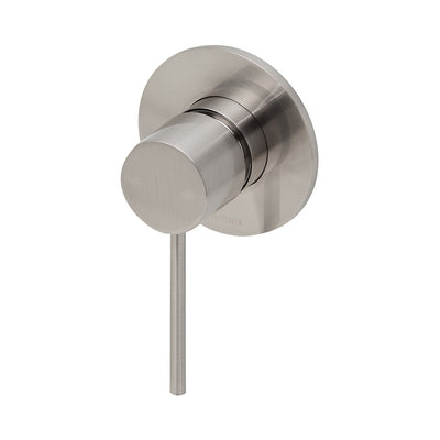 Phoenix Vivid Slimline SwitchMix Shower / Wall Mixer Fit-Off Kit, Brushed Nickel