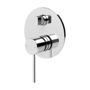 Phoenix Vivid Slimline SwitchMix Shower / Bath Diverter Mixer Fit-Off Kit, Chrome