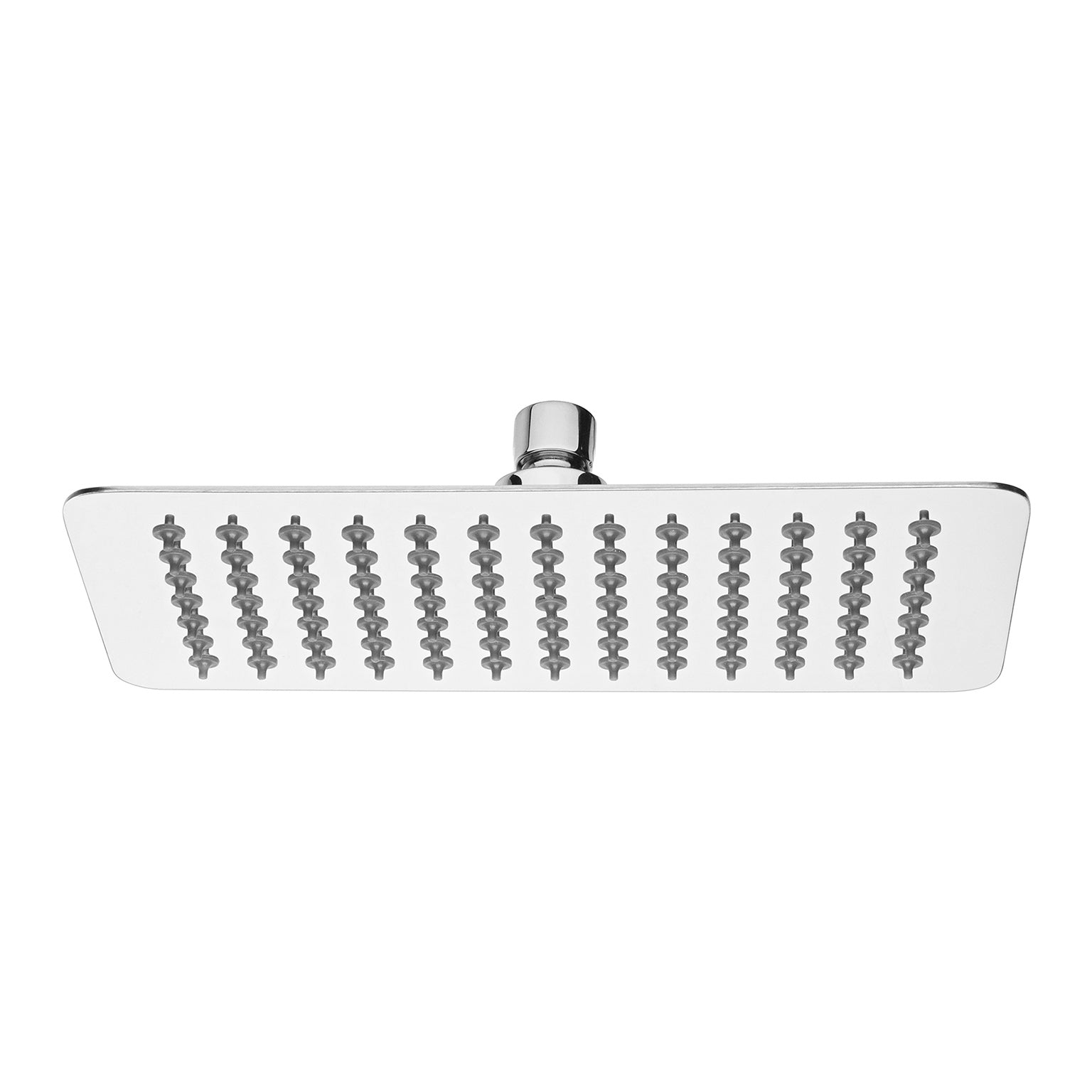 Phoenix Vivid Slimline Shower Rose 250 x 150mm Rectangle, Stainless Steel