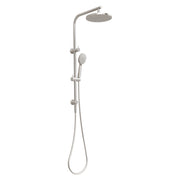 Phoenix Vivid Slimline Twin Shower, Brushed Nickel