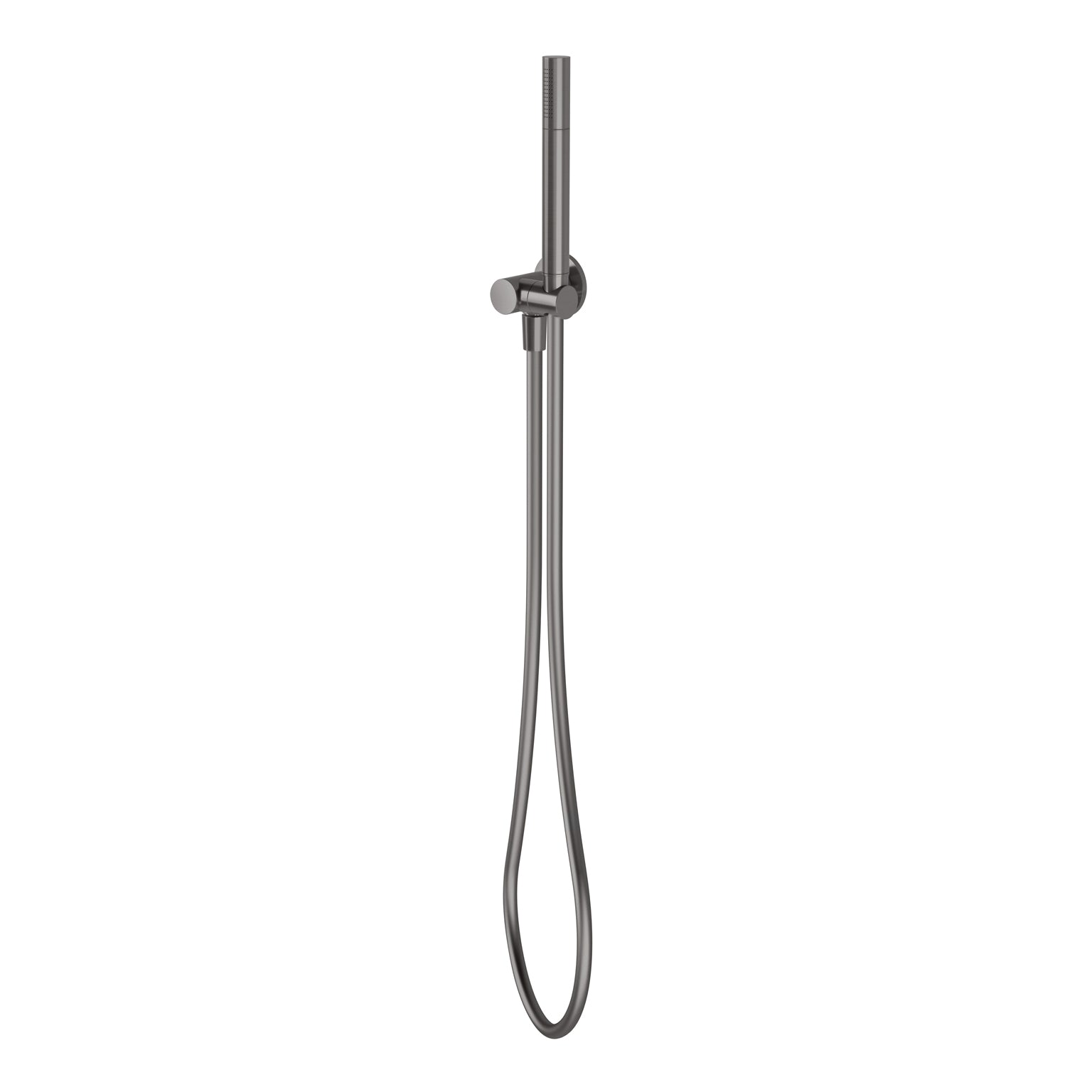 Phoenix Vivid Slimline Microphone Hand Shower, Brushed Carbon