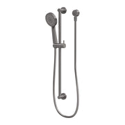 Phoenix Vivid Slimline Rail Shower, Brushed Carbon
