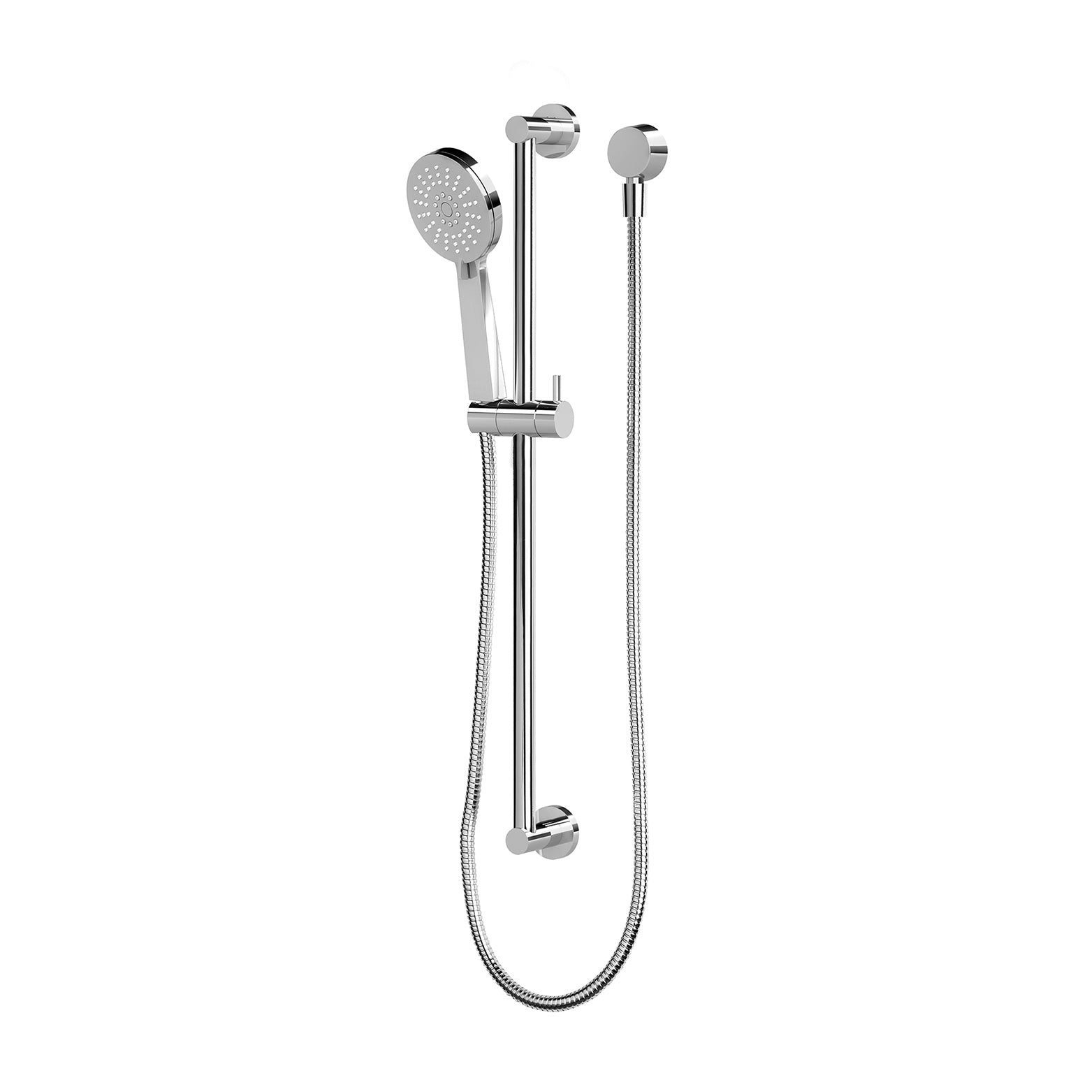 Phoenix Vivid Slimline Rail Shower, Chrome