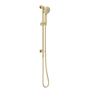 Phoenix Vivid Slimline Water Through Rail Shower, Brushed Gold
