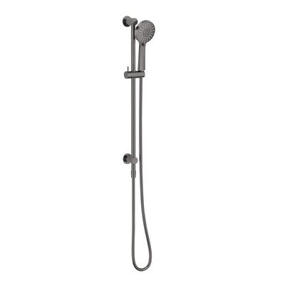 Phoenix Vivid Slimline Water Through Rail Hand Shower, Brushed Carbon