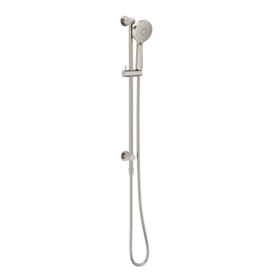 Phoenix Vivid Slimline Water Through Rail Hand Shower, Brushed Nickel