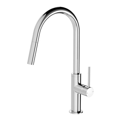 Phoenix Vivid Slimline Pull Out Sink Mixer 200mm - Lead Free, Chrome