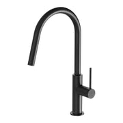 Phoenix Vivid Slimline Pull Out Sink Mixer 200mm, Matte Black
