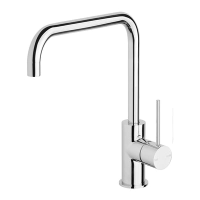 Phoenix Vivid Slimline Sink Mixer 220mm Squareline - Lead Free, Chrome
