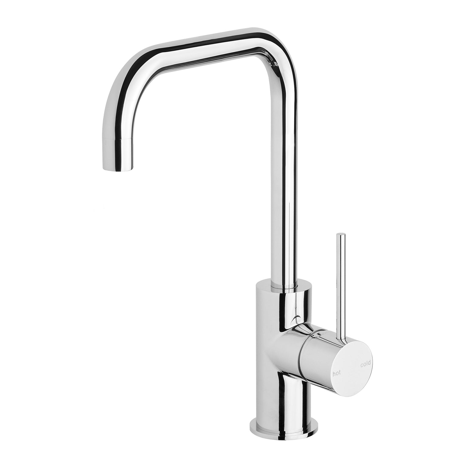 Phoenix Vivid Slimline Sink Mixer 160mm Squareline, Chrome