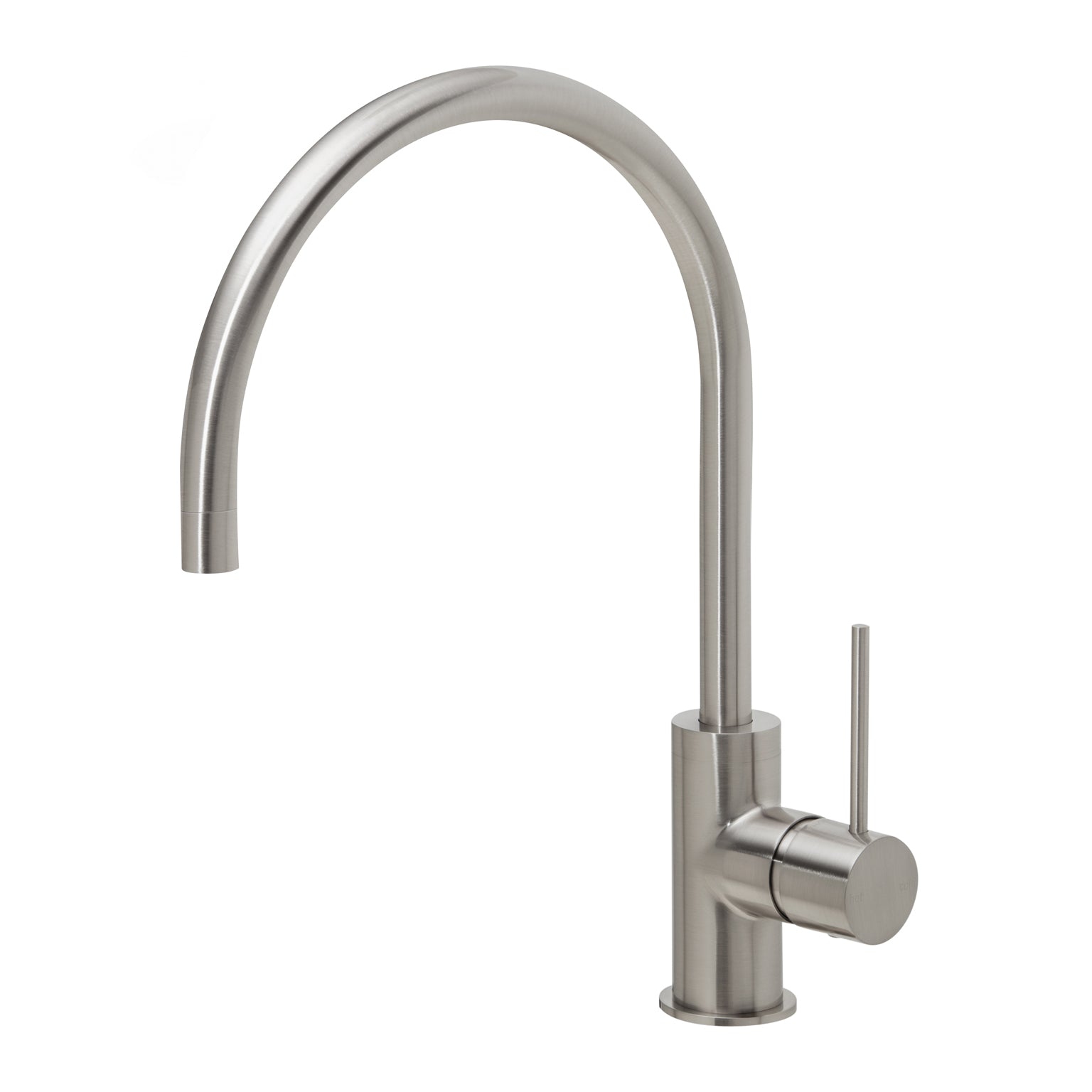 Phoenix Vivid Slimline Sink Mixer 220mm Gooseneck, Brushed Nickel